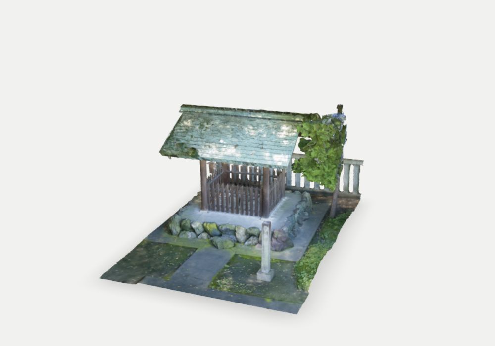 酒見神社・磐船の3D記録